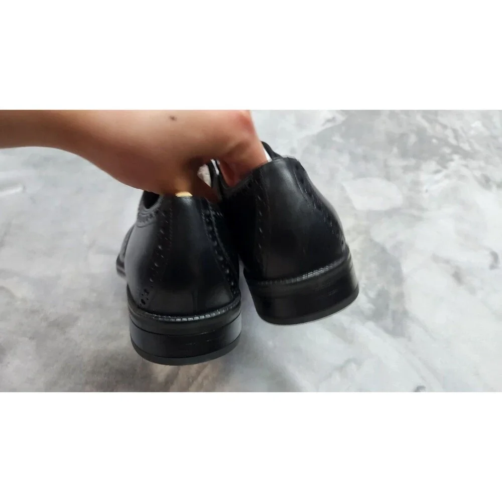 Cole Haan Men's Size 10.5 Black ME Wing Oxford Shoes New with Box‎